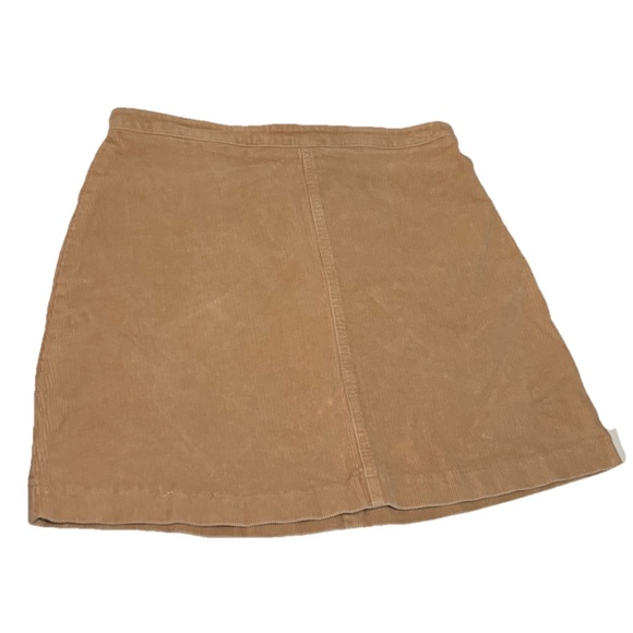 Forever 21 Dresses & Skirts - Y2K 90’s stretchy corduroy tan mini skirt mod academia Forever 21 Large